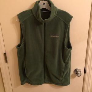 Green Medium Columbia Vest